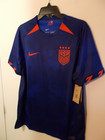 New Mens Large Nike Usa Soccer 4 Star Blue Jersey Dr3971-406  95