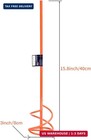 Paint   Mortar Mixer  16  L  3  Dia  orange 03    Compound  Sealer  Grout  Thins