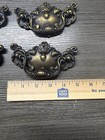 4 Vintage Keeper Brass Co   Victorian N11142 Drawer Cabinet Pull  46