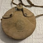Vintage Boy Scouts Of America Canteen 1940s-50s Bsa Canvas Cover Bakelite Cap