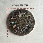 2pcs Limited Edition Zodiac Coin Collection - Solid Brass Horoscope Tokens