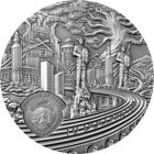 2021 Palau Rites Of Passage And Afterlife Vikings 2oz Silver Antique Coin