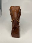 Vtg Hand Carved Wood wooden Asian Elephant