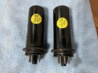 2 Rca 6l6 High Power Metal Vacuum Tubes Matched Pair Amplifier Tv-7 Tested Nos
