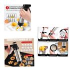 Cookie Press For Baking Cookie  Press 13 Cookie Discs   8 Icing Baking Set us