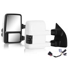 Tow Mirrors For 1999-2016 F250-f550 Super Duty Painted White