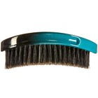 Torino Pro Curve Wave Brush  156- Medium 100  Boar Bristle Curved Turquoise
