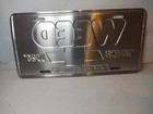 Weed Chevrolet Vanity Dealership Metal License Plate Tag Levittown Bristol Pa