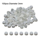 Black Acrylic Fretboard Inlay Dots Pack Of 100 For Various Instruments