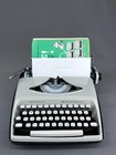 Vintage Remington Streamliner Typewriter W  Case And Manual  Super Clean