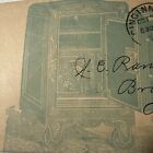 Vtg 1891 Victor Safe   Lock Co Cincinnati Ohio Envelope Graphics