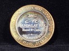 2002 Mandalay Bay Gater Las Vegas Nv Ltd Ed  999 Silver Strike  10 Gaming Token