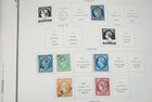 France 1849-1990 Collection Of Nearly 2 000 Stamps Mint   Used In Scott Album