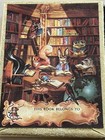 50 Vtg Antioch Bookplates Co  Gummed Backed Sheets Forest Animals In Library