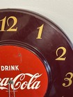 Vintage 1950   s Coca Cola Advertising Wall Mounted Electric Clock 18    Diameter