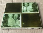 England - Antique Art Nouveau Majolica Tile C1900