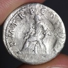 Emperor Trajan Denarius Ancient Roman Empire Silver Coin 100ad Abundantia