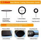1-1 4 Inch Heat Shrink Tubing - 5 Ft 3 1ratio 1-1 4  30mm -5ft  Black