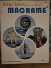 Vintage How To Macrame Patern Plant Hangers Home Decor Soft Cover Books