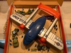 1963 Ideal Globemaster Flying Boxcar Airplane C-184-10 Unused In Box Nos