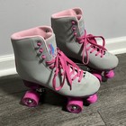 Pink Gray Roller Skates  Foxi Babe For Women Size 10 