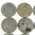 Lot Of 13 Vintage Casino Gaming Tokens 