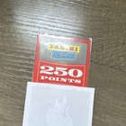 Panini Rewards Points Cards Codes Lot - 400 Points   250 Points