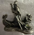 Myth   Magic The Wizard Of The Lake Tudor Mint Wapw Pewter Figure