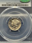 1937 Mercury Dime 10c Silver Pcgs Pr65 Cac Proof