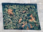 Vintage French Tapestry 3x4 Ft Jungle Animals Wall Hanging Rustic Home Decor
