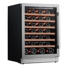 Ca lefort 24  Wine Cooler 61 Bottles With Led Lights door shelves Left-hinge