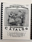 Jean Nordquist Dollmaking Book Lot Dolls In Boxes   Accessories Catalog Spiral