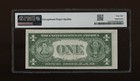 Dbr  1 1935-b Silver Vinson Star Fr  1611  Pmg 64 Epq Serial  06496513b