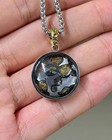 Sericho Pallasite Meteorite Pendant Olive Iron Meteorite - From Kenya Necklace