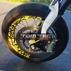 Rim Sticker Supermoto  triangles  - 50 50 Look