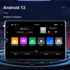 Double 2din Rotatable 10 4  Android 13 Touch Screen Car Stereo Radio Gps 2 64gb