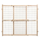 Evenflo Position   Lock Tall Wide Baby Gate  Natural  Fits 31-50 In    