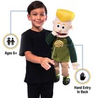 25 Eddie Peach Boy Full Body Ventriloquist Style Puppet