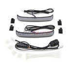 For Harley Flhr Street Glide Flhx 2014  Tracer Rear Saddlebag Brake Light Smoke