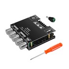 Mt21 2 1 Channel Bluetooth 5 0 Subwoofer Amplifier Board 2 50w 100w Aux