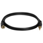 3 Pack 3 Feet 3 5mm Extension Cable Aux Cable 1 8  Male To Female Stereo Cord