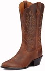 Ariat Heritage Round Toe Western Boots - Women   s Leather Cowgirl Boots Sz 8 5