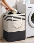 Laundry Hamper - 2-pack Collapsible Laundry Baskets With Well-stitched Handles 