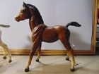 Lot Of 5 Vintage Model Horses  Hartland   Breyer
