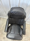 188900mw61 Legacy Silver Air Ride High Back In Black Leather   Used