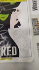 Wicked Cast Hand Signed Autographed Playbill  tickets 