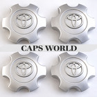 T69440 4x Sequoia Tundra 03-07 Wheel Center Hub Caps Silver 56069440 For Toyota