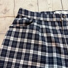 Nwt Hollister Sleep Plaid Lounge Pajama Pants Wide Leg Black White Size 32x27