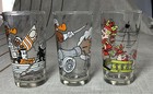 3 Arby s Bicentennial Collectors Glasses Rocky-bullwinkle-dudley Do-right 5   