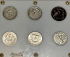 U s  Half Dollar Type Set In A Capitol Holder 6 Coins From 1826-1964